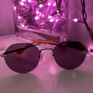 Urban Outfitters Rimless Hexagon Sunglasses